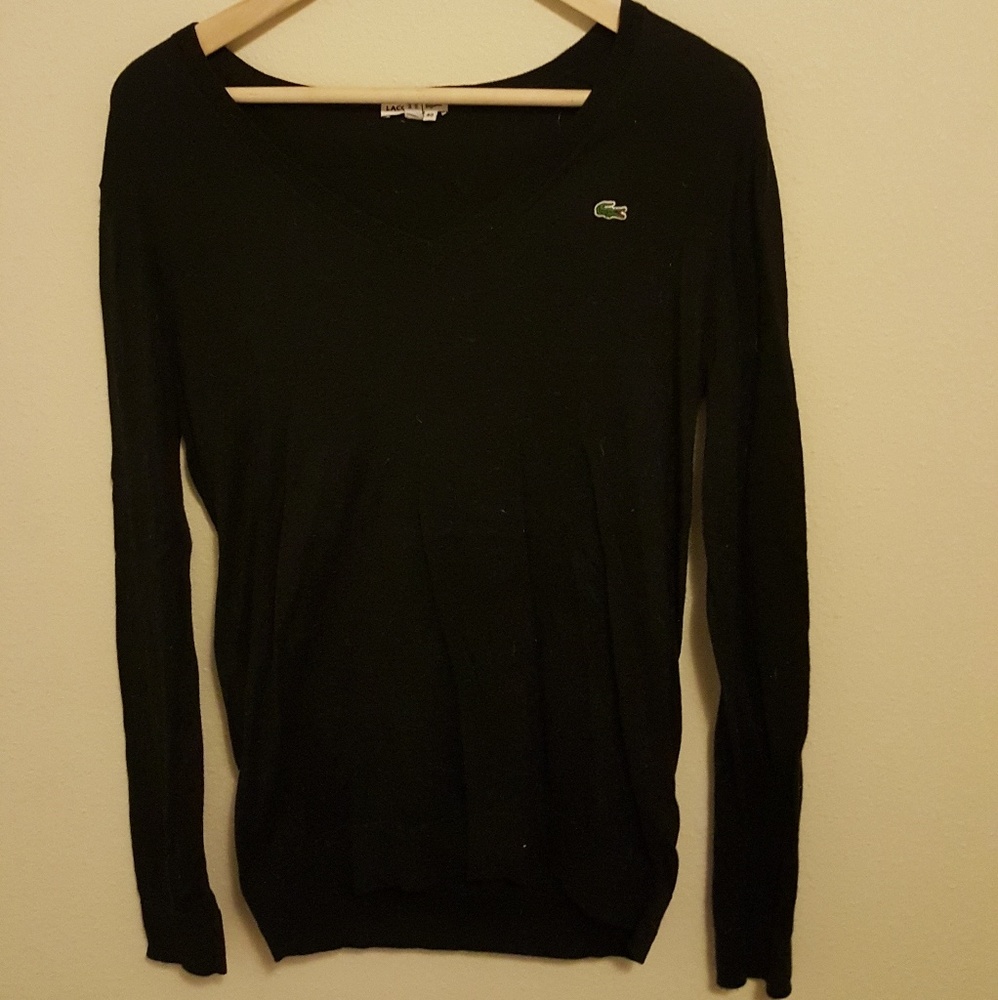 Lacoste V neck sweater